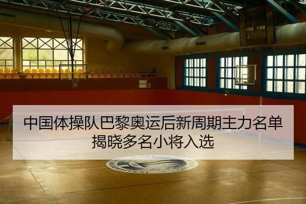 中国体操队巴黎奥运后新周期主力名单揭晓多名小将入选
